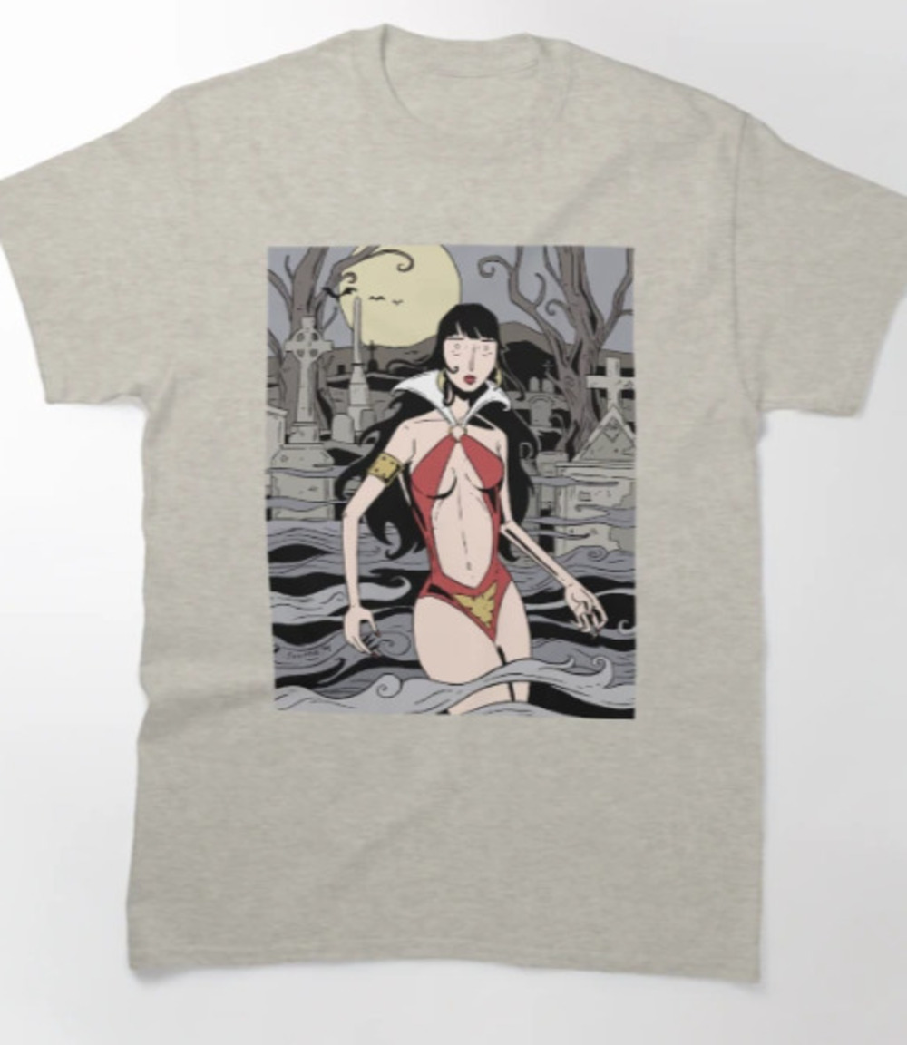 Vampirella Natural Classic T Shirt